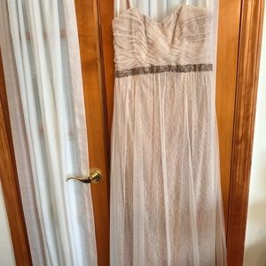 Strapless evening gown size 6